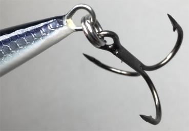 Karikko Wobbler, Länge: 18 cm, Farbe: Weissfisch Schwarz-Silber 014, schwimmend, von Suomen Uistin The Finnish Lure Company (Jarmo Rapala)